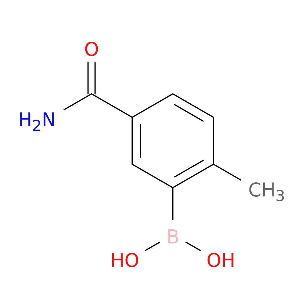 B-[5-(Aminocarbonyl)-2-methylphenyl]boronic acid