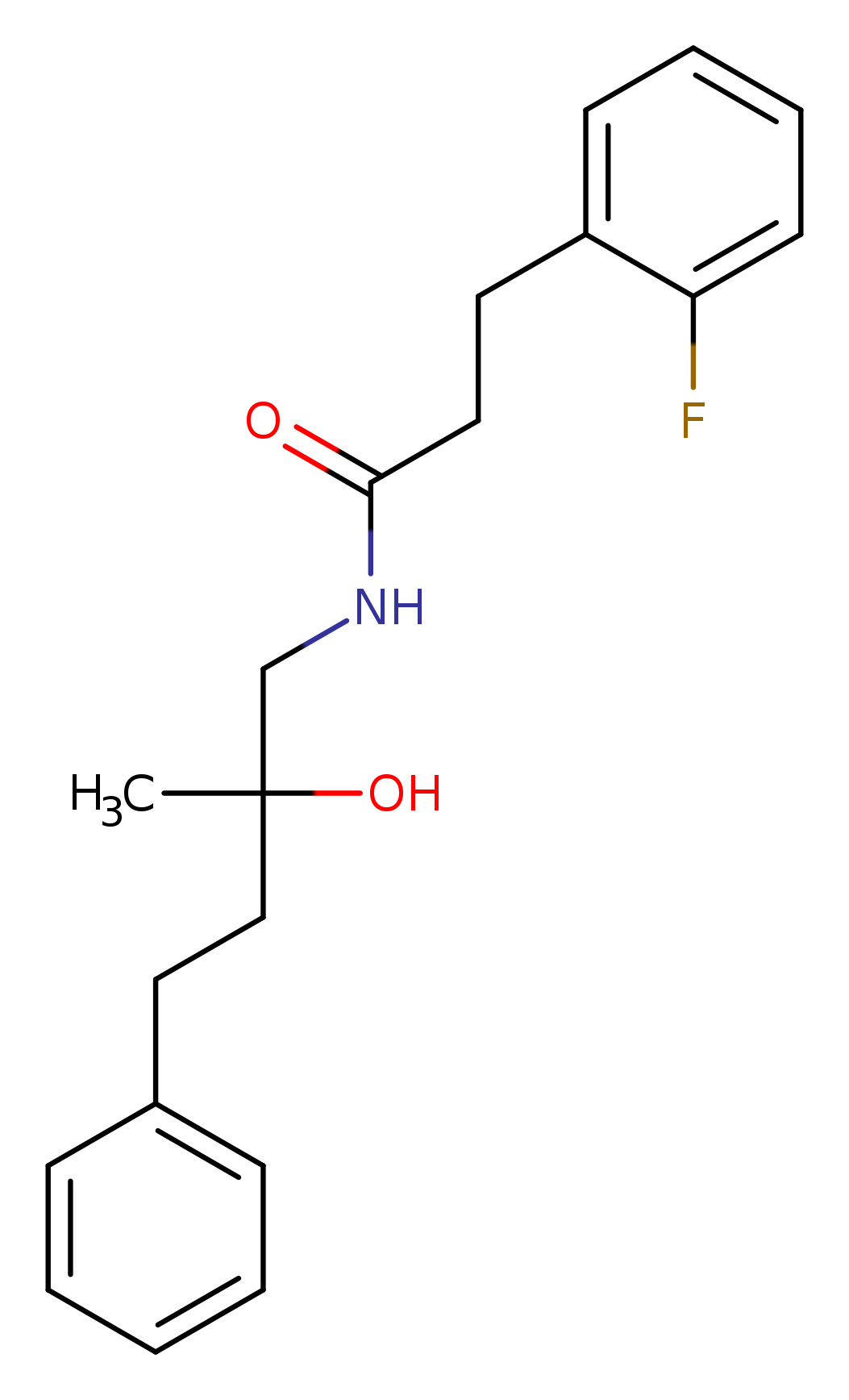 3-(2-fluorophenyl)-N-(2-hydroxy-2-methyl-4-phenylbutyl)propanamide