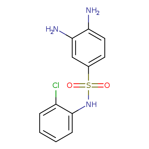 3,4-Diamino-N-(2-chlorophenyl)benzenesulfonamide