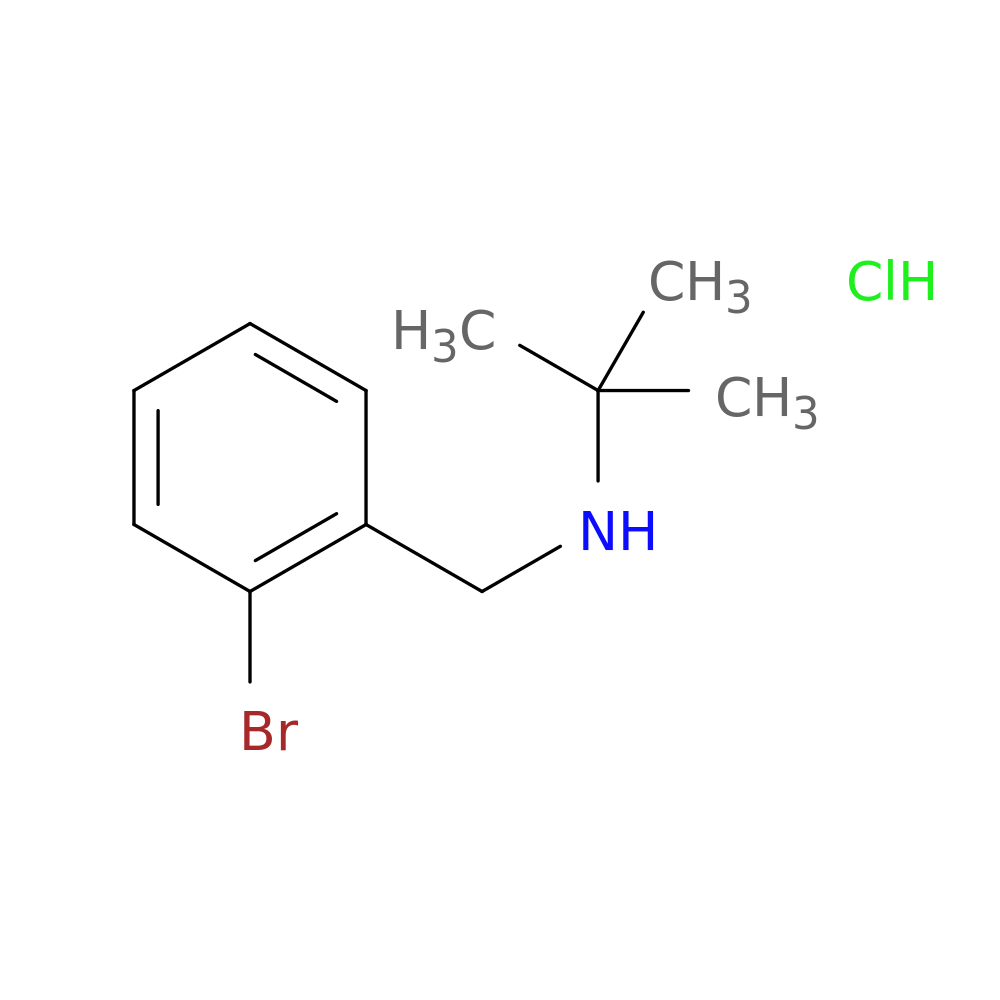 [(2-bromophenyl)methyl](tert-butyl)amine hydrochloride