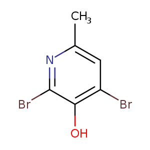 3-Pyridinol, 2,4-dibromo-6-methyl-