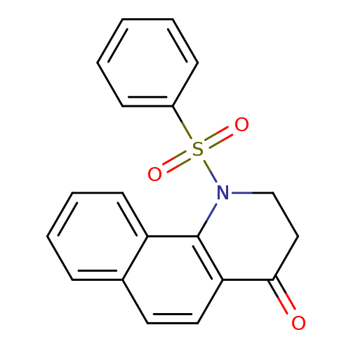 1-(phenylsulfonyl)-2,3-dihydrobenzo[h]quinolin-4(1H)-one