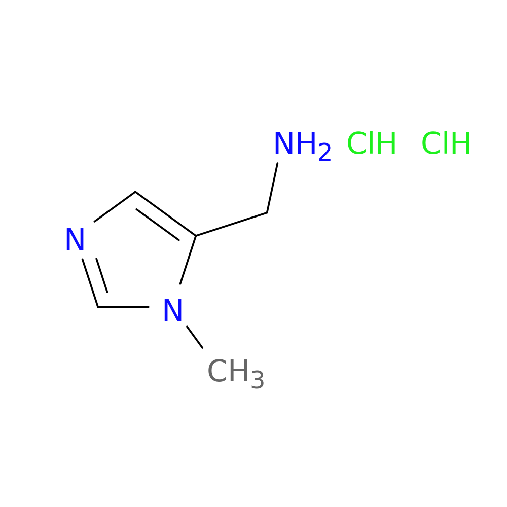 C-(3-Methyl-3h-imidazol-4-yl)-methylamine 2hcl
