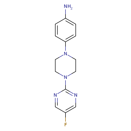 4-[4-(5-Fluoro-2-pyrimidinyl)-1-piperazinyl]aniline