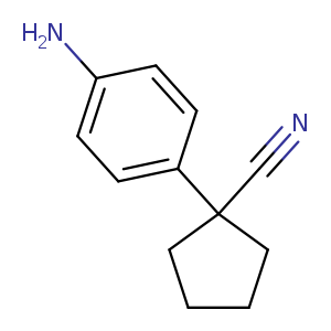 Cyclopentanecarbonitrile, 1-(4-aminophenyl)-