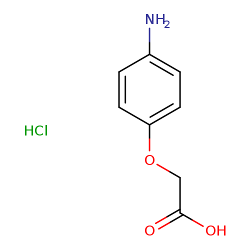 2-(4-aminophenoxy)acetic acid hydrochloride