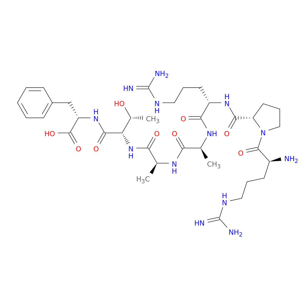 L-Arginyl-L-prolyl-L-arginyl-L-alanyl-L-alanyl-L-threonyl-L-phenylalanine
