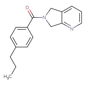 6-(4-propylbenzoyl)-5H,6H,7H-pyrrolo[3,4-b]pyridine