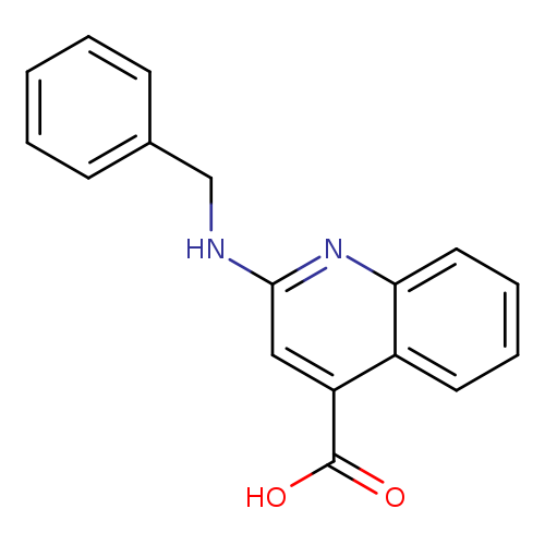 2-(benzylamino)quinoline-4-carboxylic acid