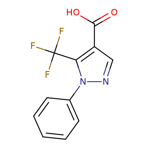 1-Phenyl-5-(trifluoromethyl)-1H-pyrazole-4-carboxylic acid