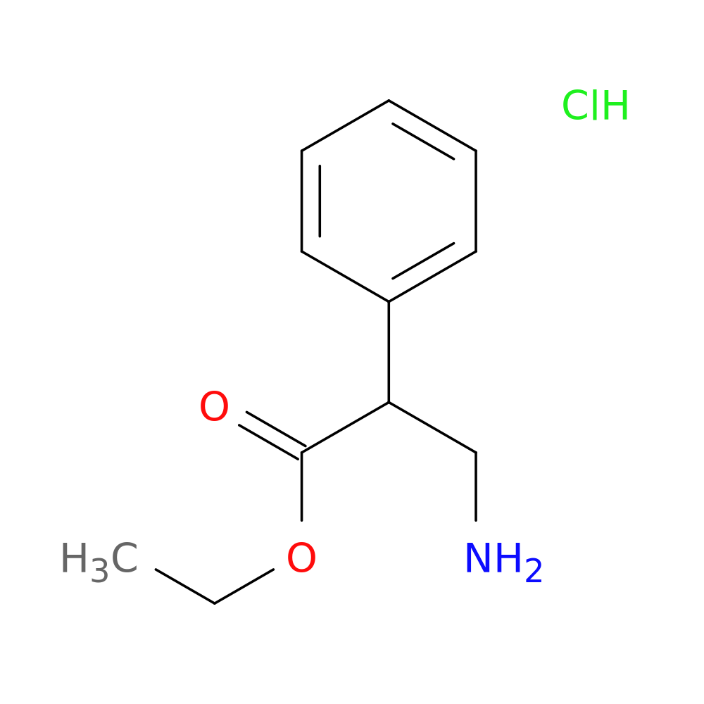 Ethyl 3-amino-2-phenylpropanoate hydrochloride