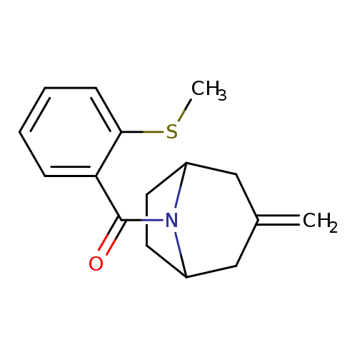 3-methylidene-8-[2-(methylsulfanyl)benzoyl]-8-azabicyclo[3.2.1]octane