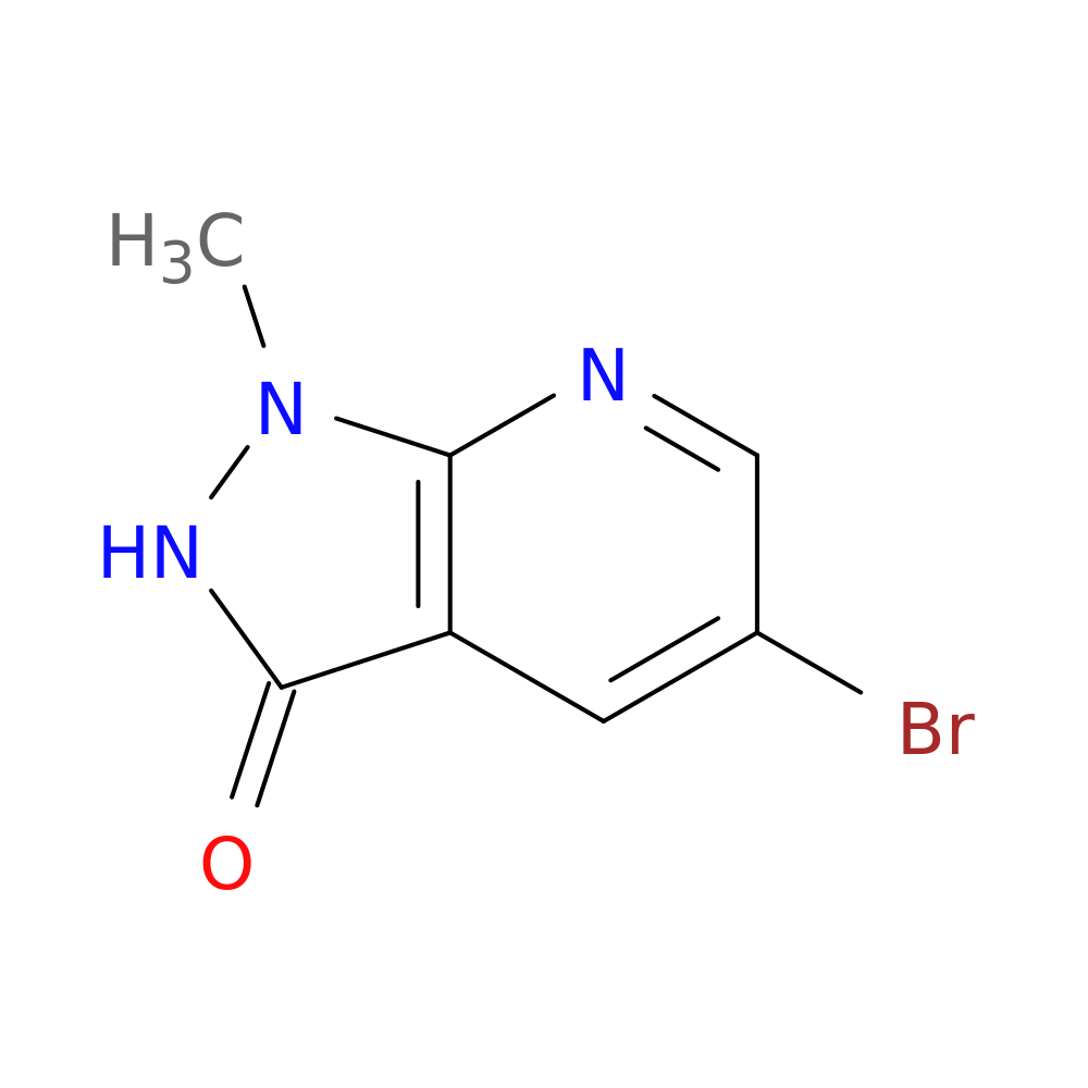 5-bromo-1-methyl-1H,2H,3H-pyrazolo[3,4-b]pyridin-3-one