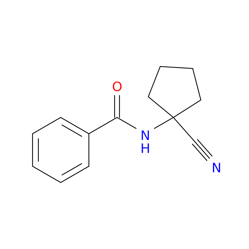 N-(1-cyanocyclopentyl)benzamide