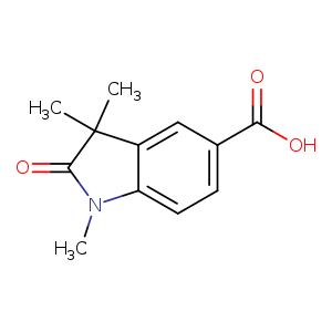 2,3-Dihydro-1,3,3-trimethyl-2-oxo-1H-indole-5-carboxylic acid