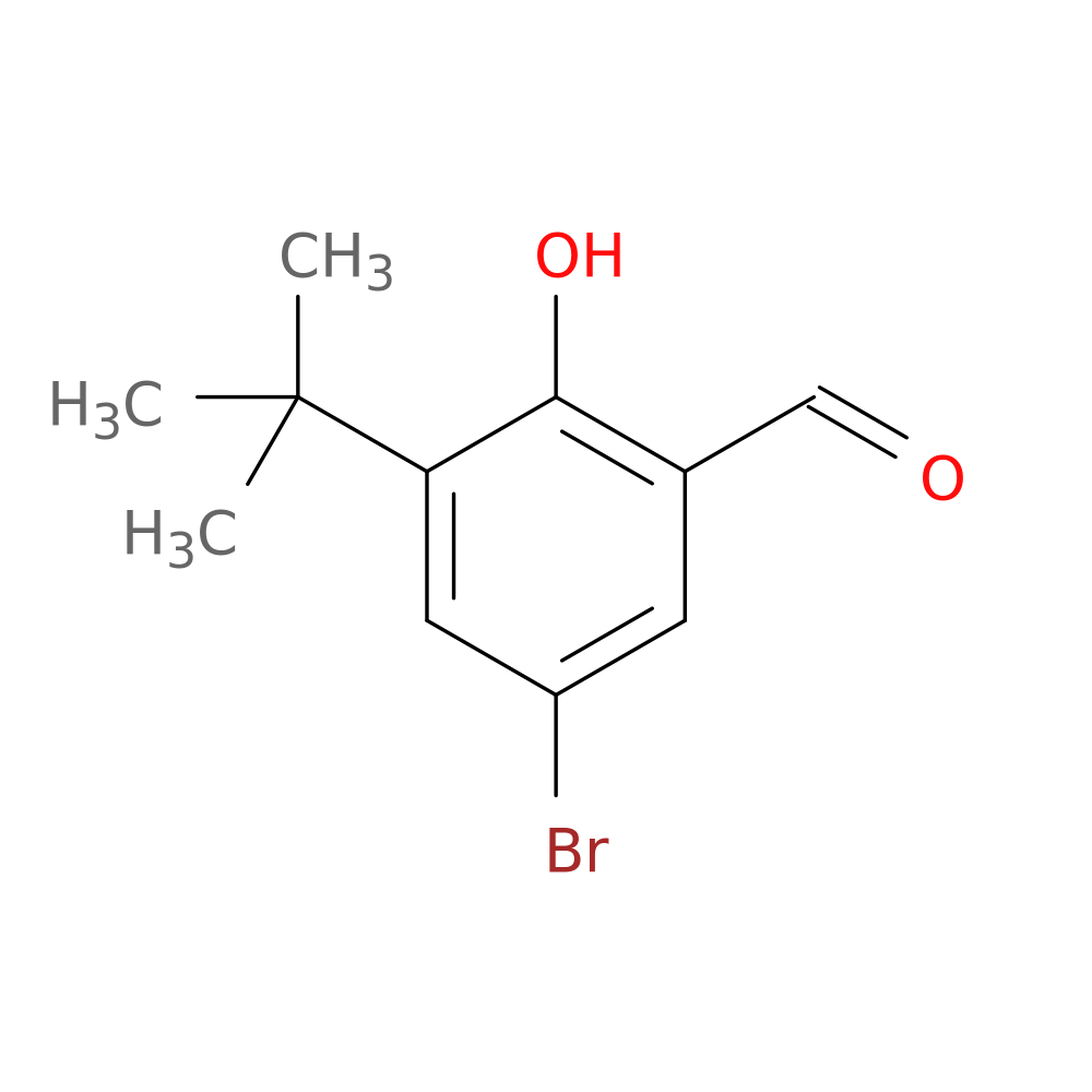 Benzaldehyde, 5-bromo-3-(1,1-dimethylethyl)-2-hydroxy-