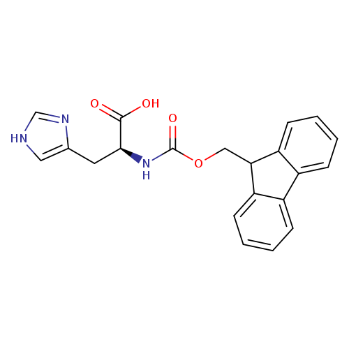 (S)-2-((((9H-Fluoren-9-yl)methoxy)carbonyl)amino)-3-(1H-imidazol-4-yl)propanoic acid