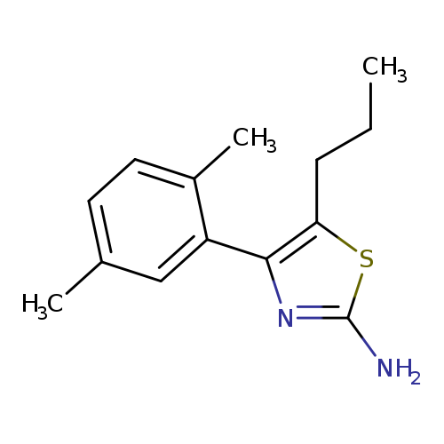 4-(2,5-Dimethylphenyl)-5-propyl-1,3-thiazol-2-amine