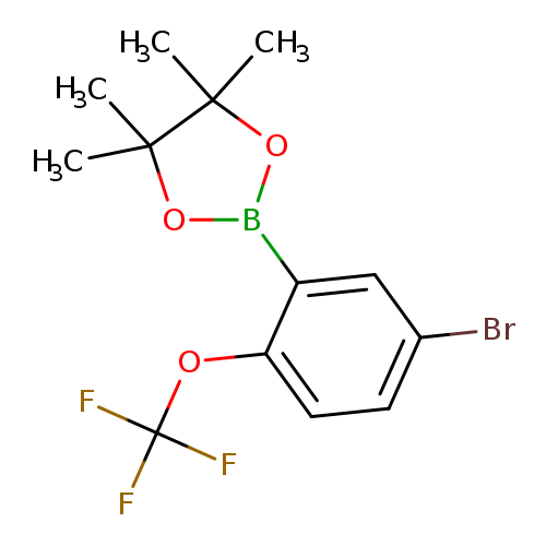 5-Bromo-2-trifluoromethoxyphenylboronic acid pinacol ester
