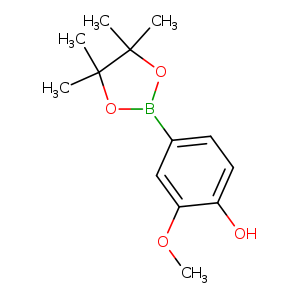 Phenol, 2-methoxy-4-(4,4,5,5-tetramethyl-1,3,2-dioxaborolan-2-yl)-