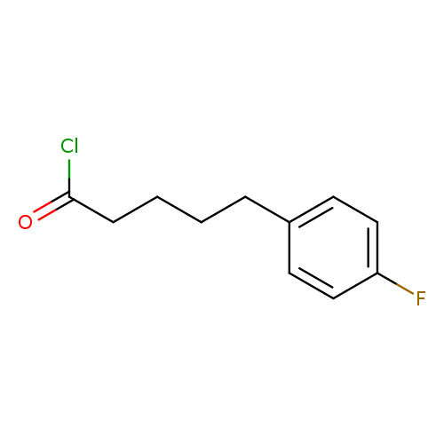 5-(4-fluorophenyl)pentanoyl chloride