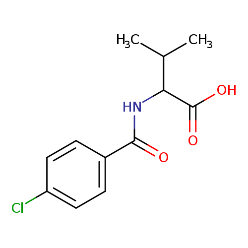 2-(4-CHLORO-BENZOYLAMINO)-3-METHYL-BUTYRIC ACID