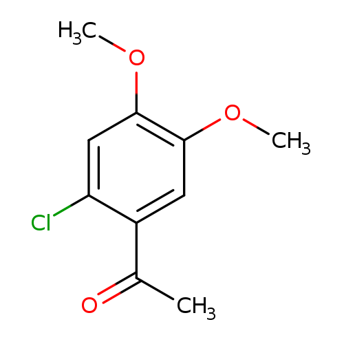 1-(2-chloro-4,5-dimethoxyphenyl)ethan-1-one