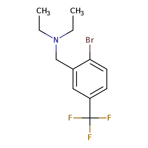 2-Bromo-N,N-diethyl-5-(trifluoromethyl)benzenemethanamine