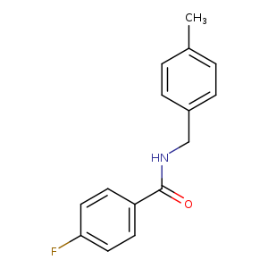 4-Fluoro-n-(4-methylbenzyl)benzamide