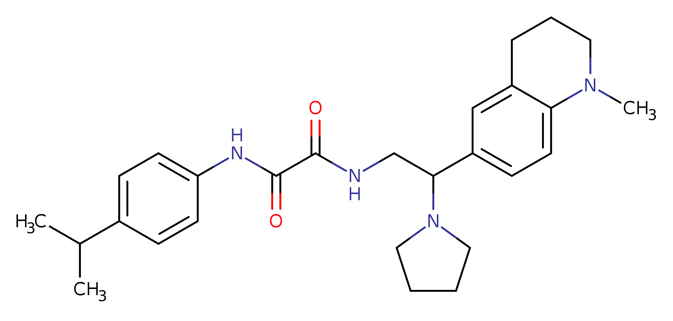N-[2-(1-methyl-1,2,3,4-tetrahydroquinolin-6-yl)-2-(pyrrolidin-1-yl)ethyl]-N'-[4-(propan-2-yl)phenyl]ethanediamide
