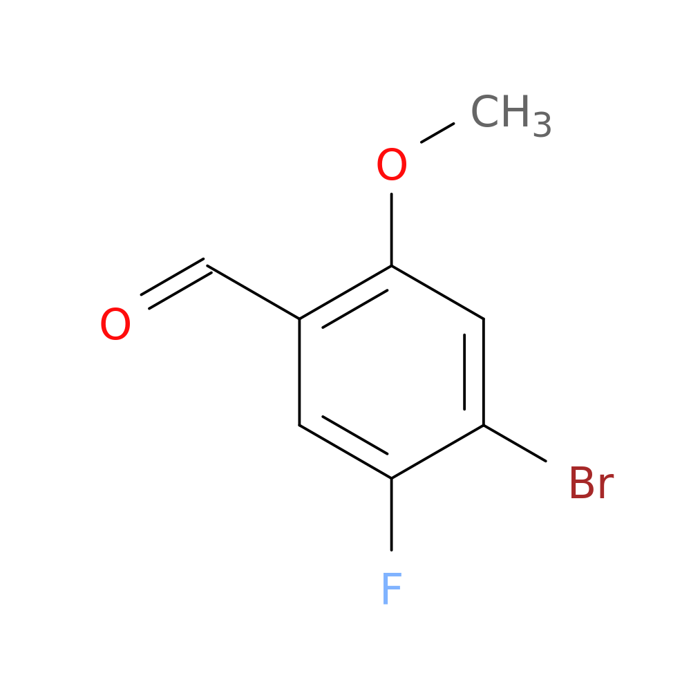4-Bromo-5-fluoro-2-methoxybenzaldehyde