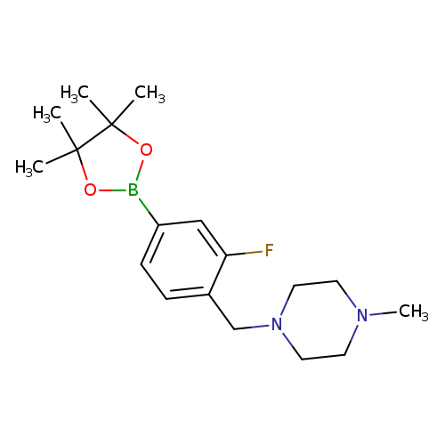 2-Fluoro-4-(4-methylpiperazinomethyl)phenylboronic acid, pinacol ester