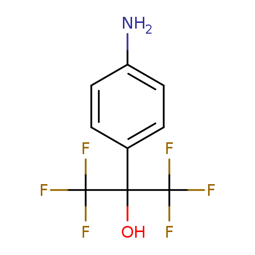 2-(4-Aminophenyl)-1，1，1，3，3，3-hexafluoropropan-2-ol