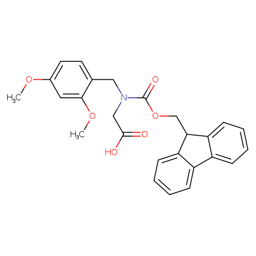 Glycine, N-[(2,4-dimethoxyphenyl)methyl]-N-[(9H-fluoren-9-ylmethoxy)carbonyl]-
