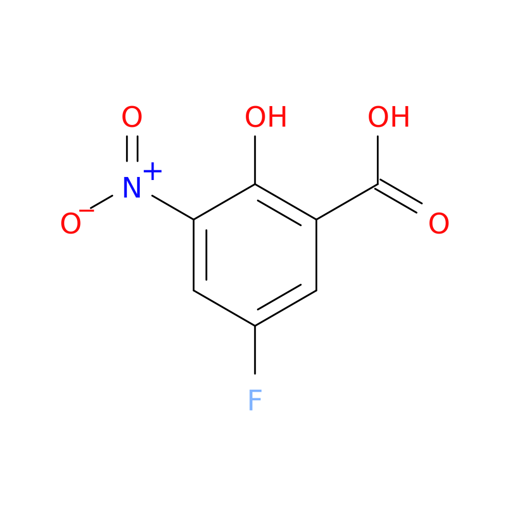 5-Fluoro-2-hydroxy-3-nitrobenzoic acid