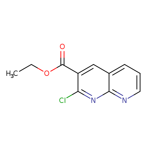 1,​8-​Naphthyridine-​3-​carboxylic acid, 2-​chloro-​, ethyl ester
