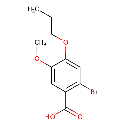 2-Bromo-5-methoxy-4-propoxybenzoic acid