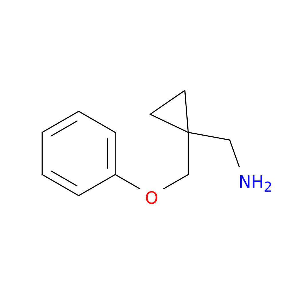1-[1-(Phenoxymethyl)cyclopropyl]methanamine