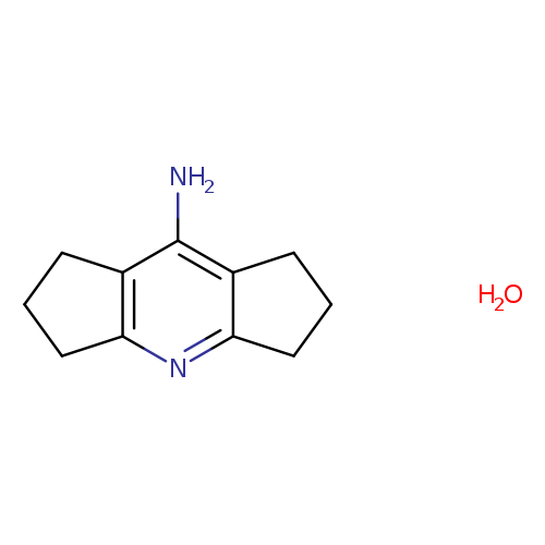 8-Amino-1,2,3,5,6,7-hexahydrodicyclopenta(b,e)pyridine hydrate