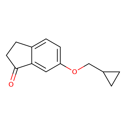 6-(cyclopropylmethoxy)-2,3-dihydro-1H-inden-1-one