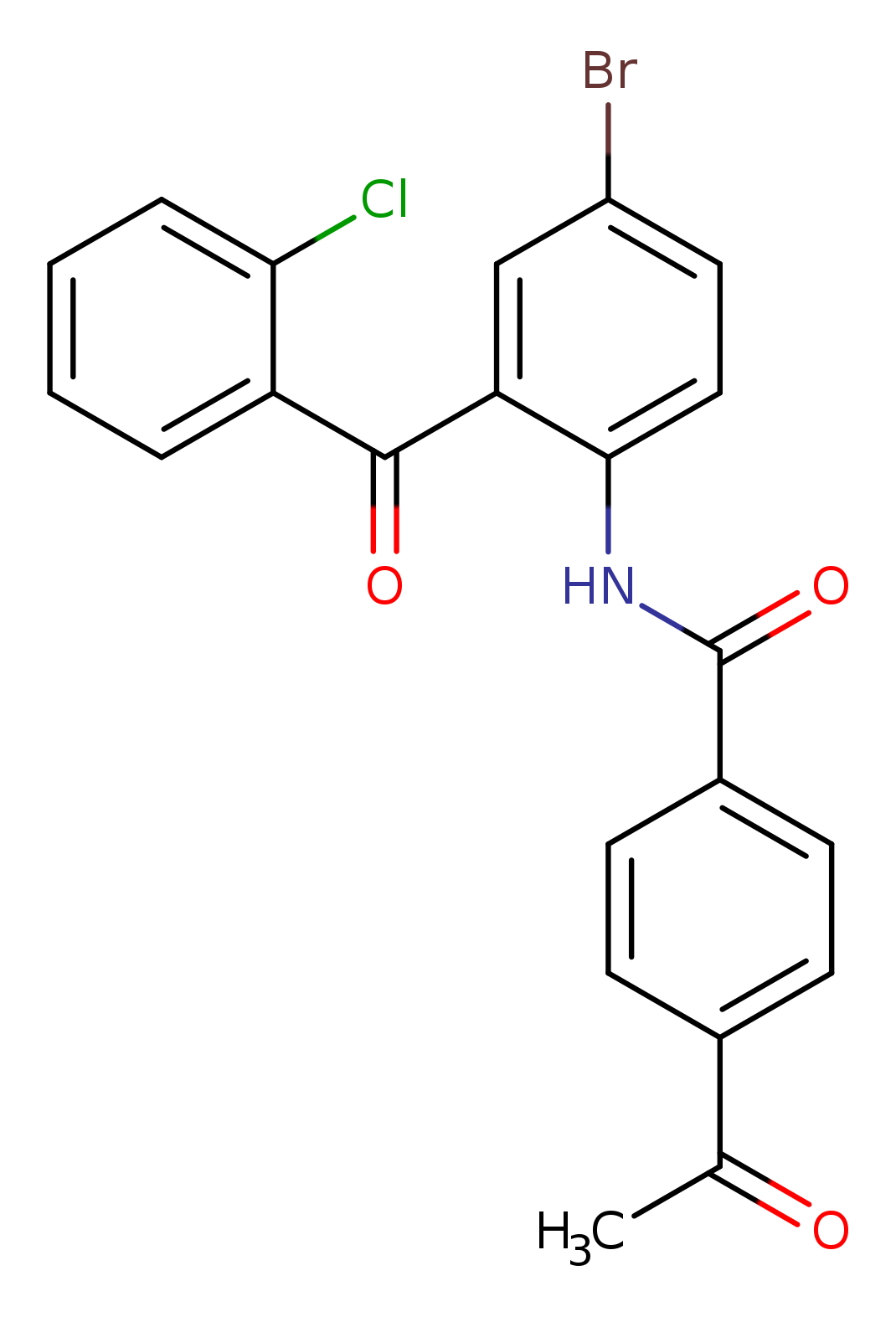 4-acetyl-N-[4-bromo-2-(2-chlorobenzoyl)phenyl]benzamide