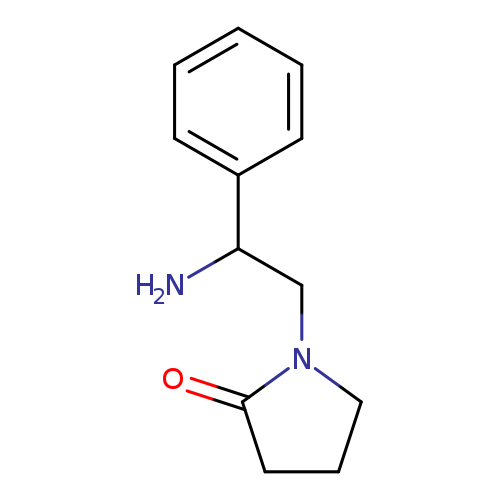 1-(2-amino-2-phenylethyl)pyrrolidin-2-one