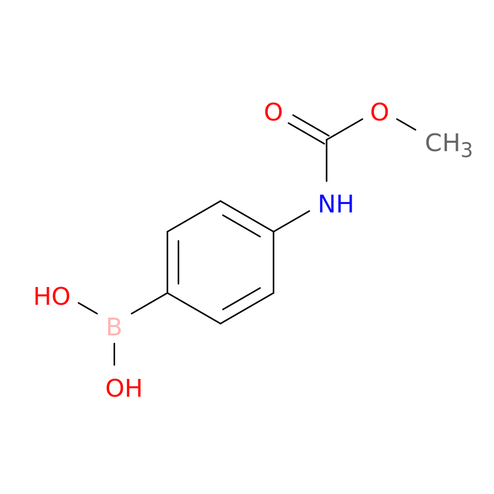 (4-((Methoxycarbonyl)amino)phenyl)boronic acid