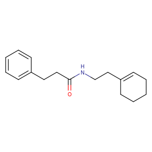 N-[2-(1-cyclohexen-1-yl)ethyl]-3-phenylpropanamide