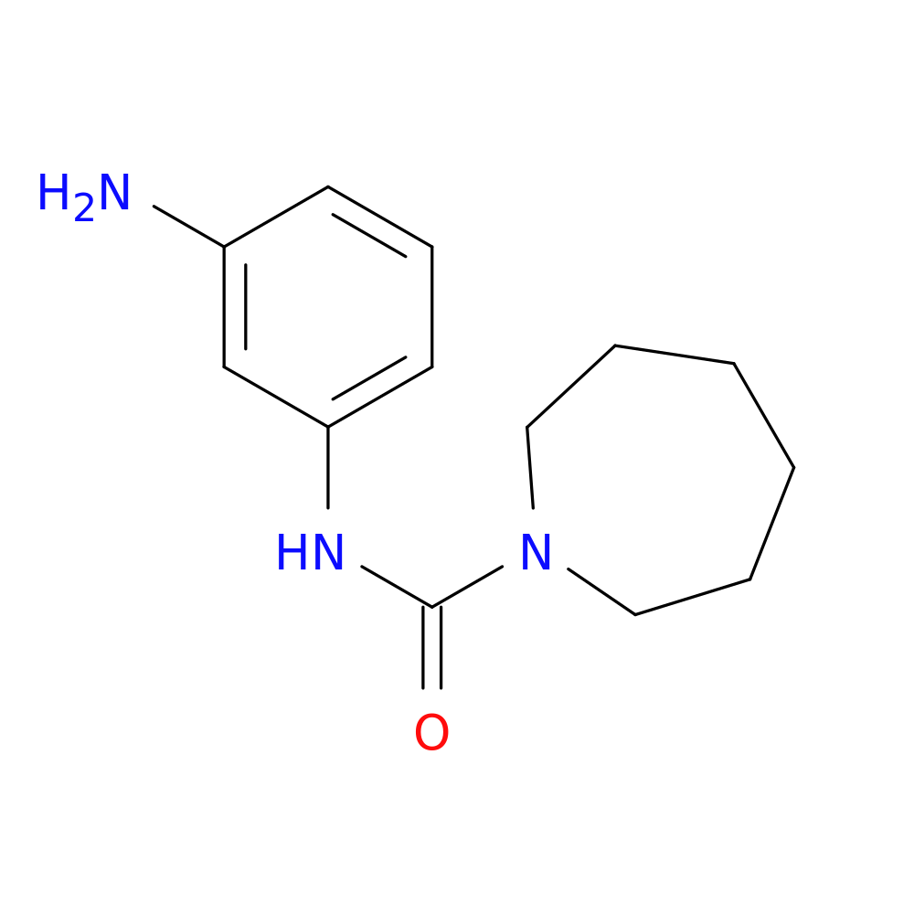 N-(3-aminophenyl)azepane-1-carboxamide