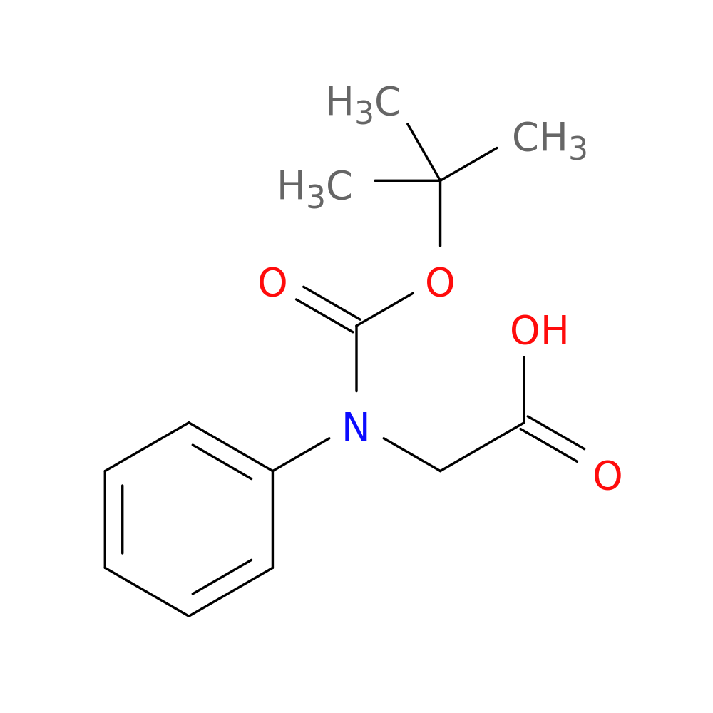 2-([(tert-Butoxy)carbonyl](phenyl)amino)acetic acid