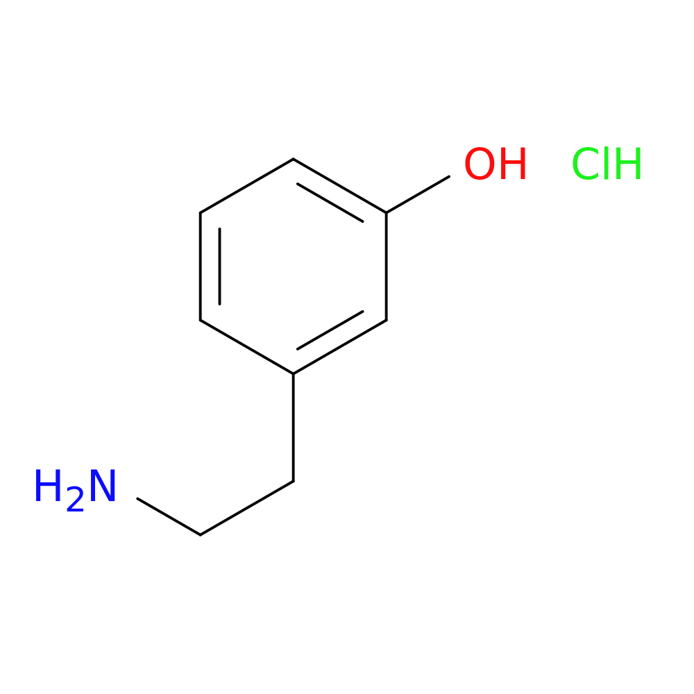 3-(2-aminoethyl)phenol hydrochloride