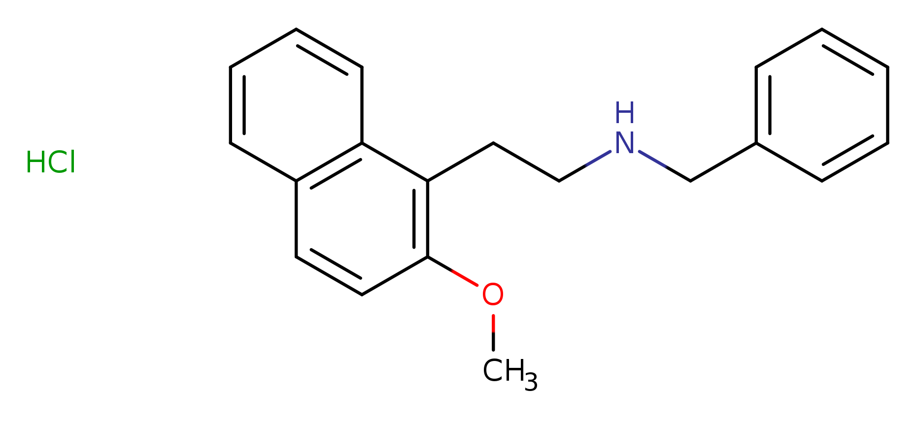 benzyl[2-(2-methoxynaphthalen-1-yl)ethyl]amine hydrochloride