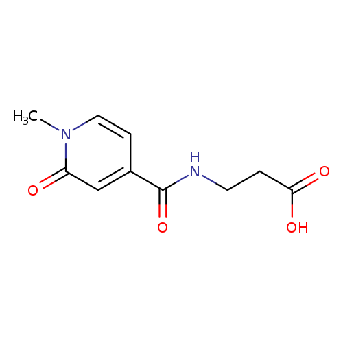 3-[(1-methyl-2-oxo-1,2-dihydropyridin-4-yl)formamido]propanoic acid