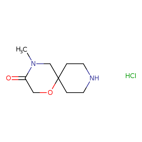 4-Methyl-1-oxa-4,9-diazaspiro[5.5]undecan-3-one hydrochloride